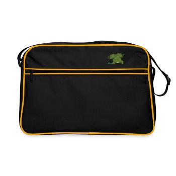 Frog Hunter - Retro Bag - black/gold - Front