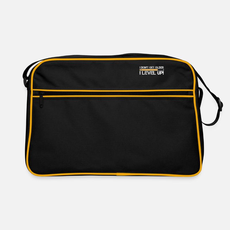 I Don’t Get Older I Level Up Retro Tasche