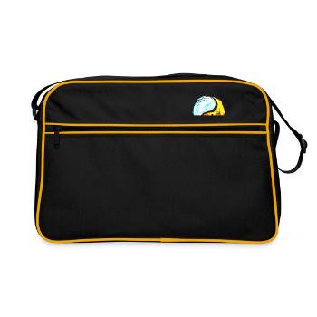 Combat de Wing Chun Ying Yang Fighter - Sac Retro - noir/or - Devant