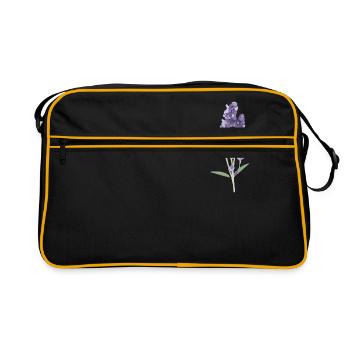 lavande - Sac Retro - noir/or - Devant