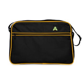 Avo Nice Day - Retro Bag - black/gold - Front