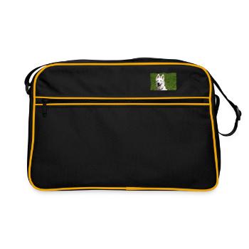 Ange blanc - Sac Retro - noir/or - Devant