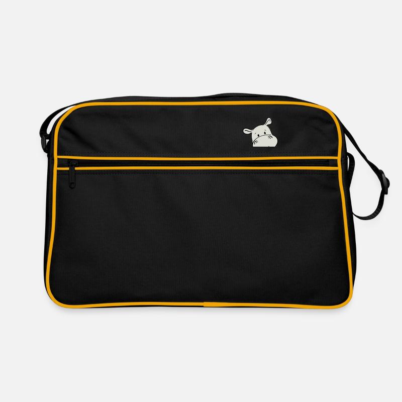 Happy Hippo Retro Tasche