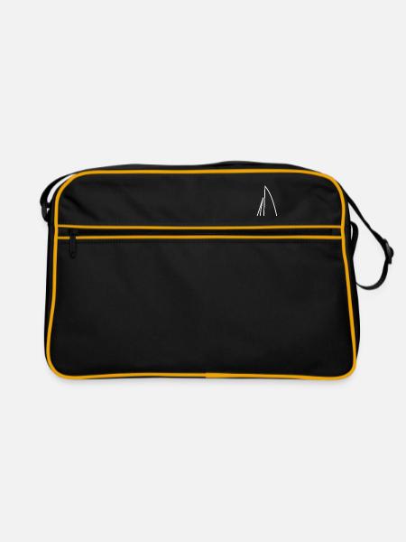 Sailboat - Retro Bag - black/gold
