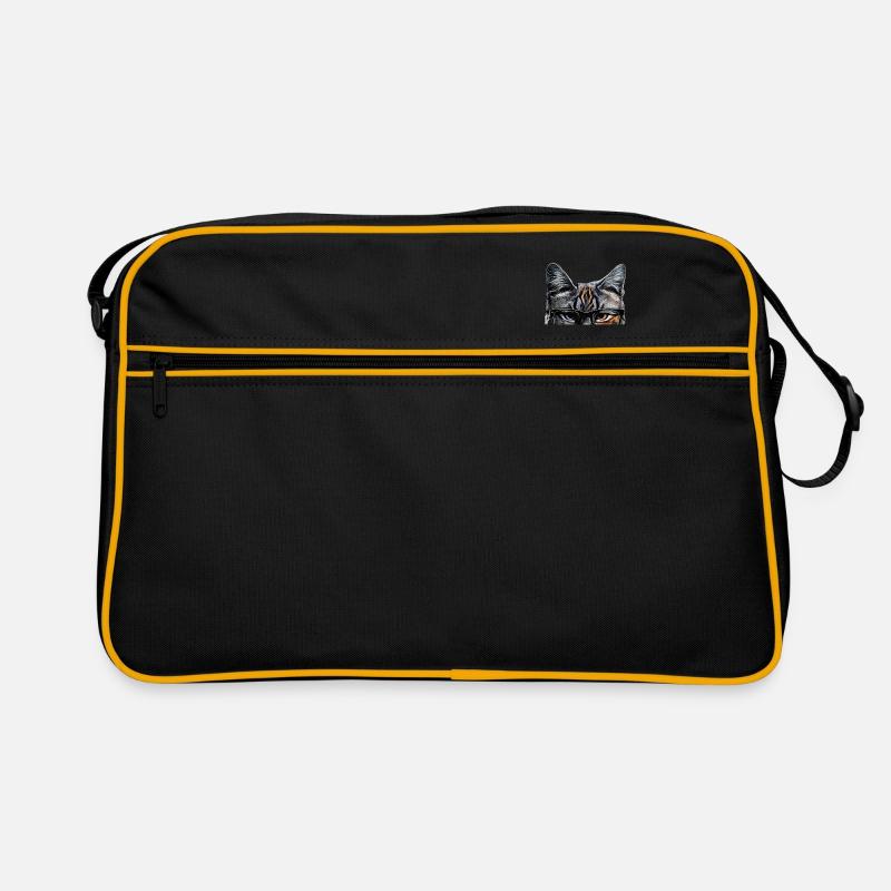 Hipster cat Otis Retro Bag