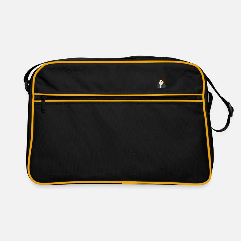 Xaukart - Retro Tasche - Schwarz/Gold