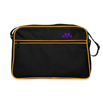 NOSE Work dog - Retro Bag - black/gold - Front