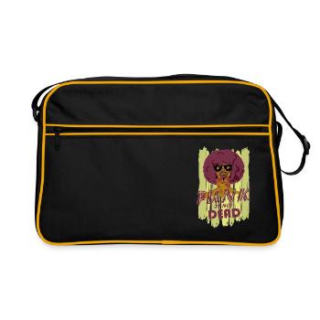 Funk is not dead - Retro Bag - black/gold - Front
