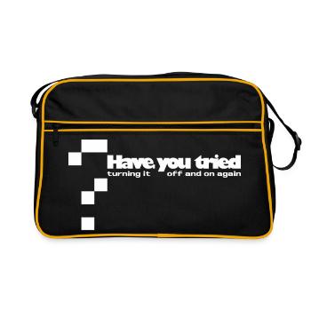Have you tried... - Sac Retro - noir/or - Devant