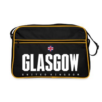 Glasgow - Retro Bag - black/gold - Front