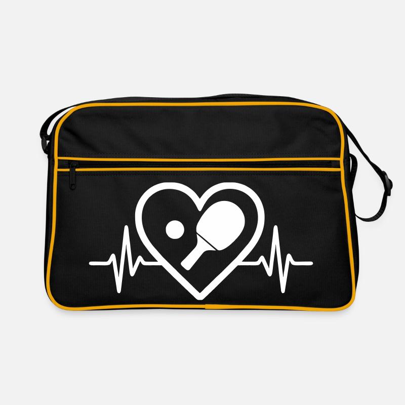 Ping-Pong Cœur Sac Retro