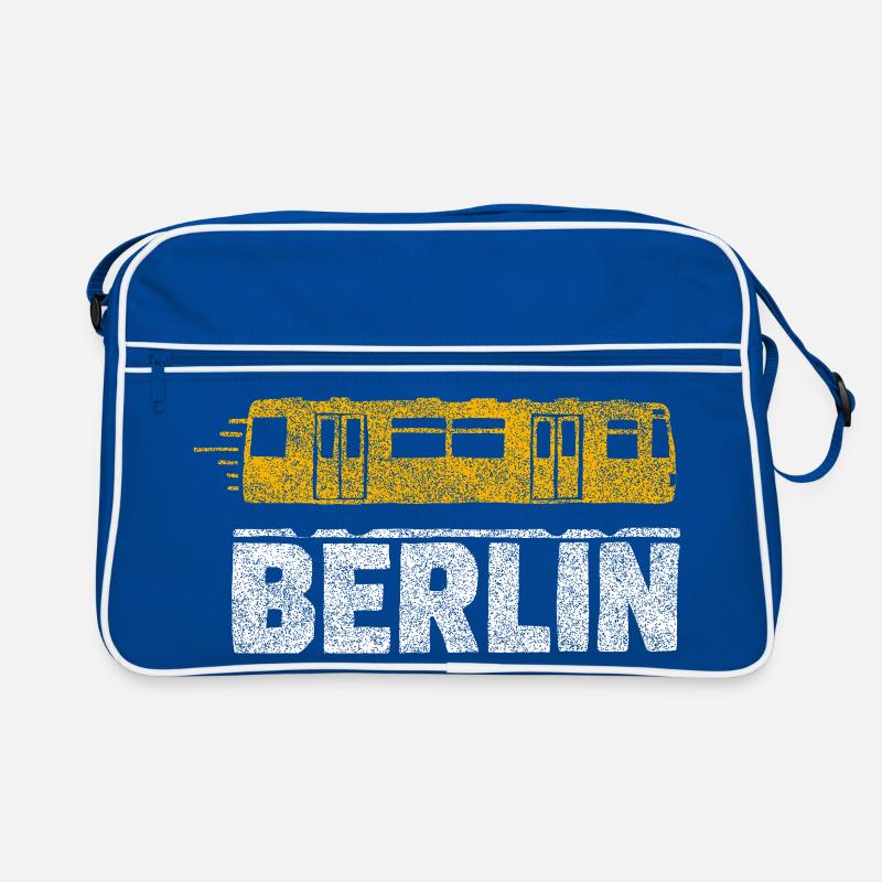 Graphique du tramway de Berlin Sac Retro