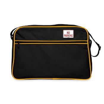 No parking - Retro Bag - black/gold - Front