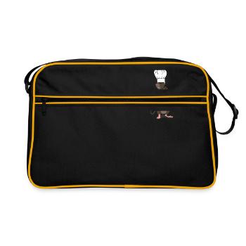 Rat chef. - Sac Retro - noir/or - Devant