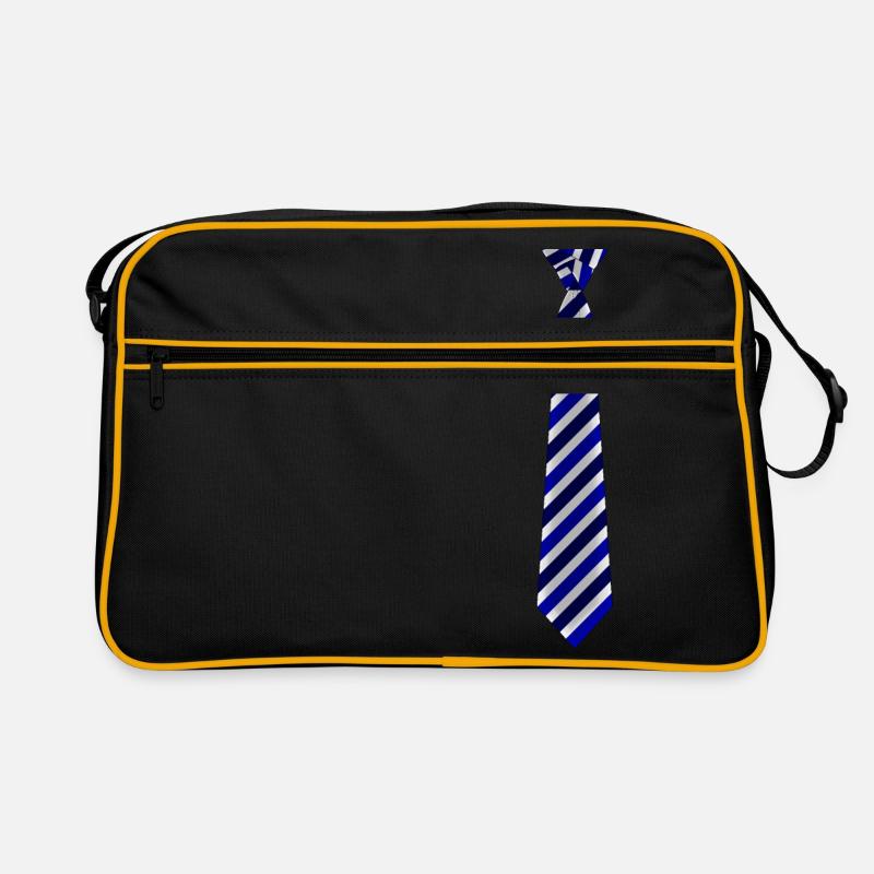 Eldredge striped tie Retro Bag