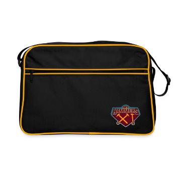 Chaîne YouTube MyHammers11 - Sac Retro - noir/or - Devant