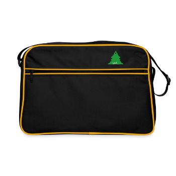 Save a tree - Sac Retro - noir/or - Devant