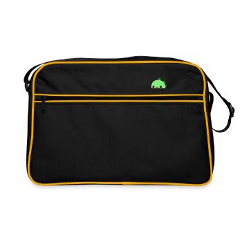Lemo Niels LOGO - Sac Retro - noir/or - Devant