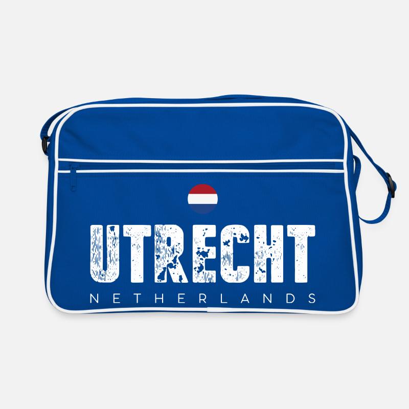 Utrecht Distressed City Letters Retro Bag
