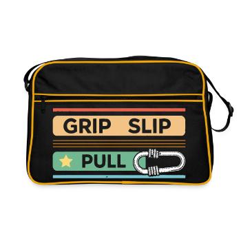 Grip Slip Sweater - Retro Bag - black/gold - Front