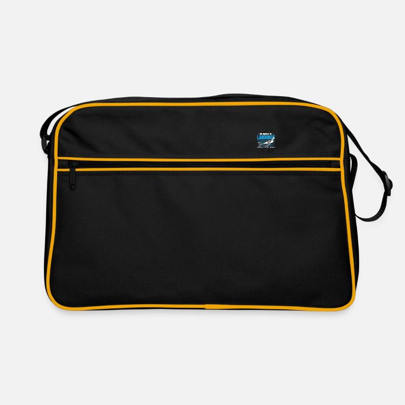 Flugzeug Fliege Fliegen Retro Tasche