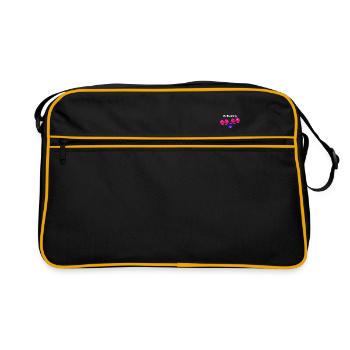 Be different Birds Bird Be Different Individual - Retro Bag - black/gold - Front
