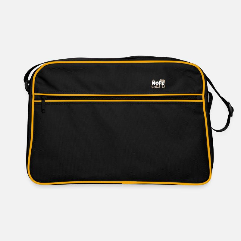 Faultier Faultiere Nope Retro Tasche