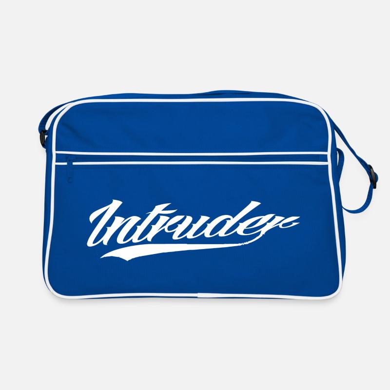 intruder hacker eindringling clan sticker computer Retro Tasche
