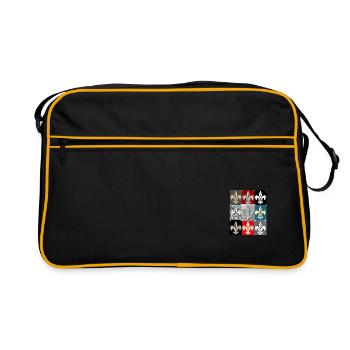 Lys - Sac Retro - noir/or - Devant