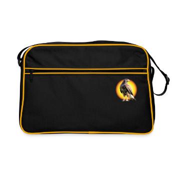 Falcon Sun - Sac Retro - noir/or - Devant