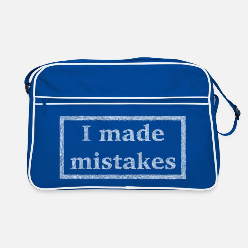 Mistakes - white version Sac Retro