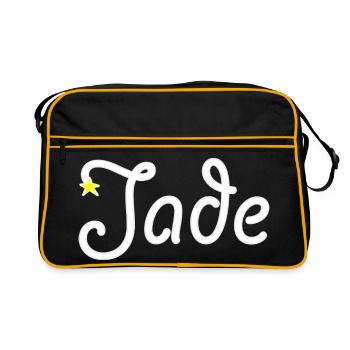 Jade - Sac Retro - noir/or - Devant
