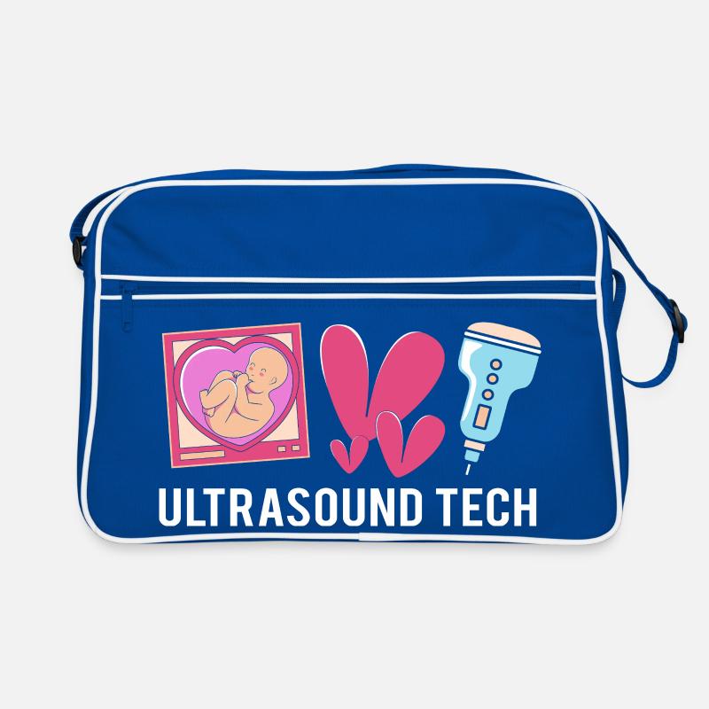 Ultraschall Techniker Ultraschalltechniker Retro Tasche