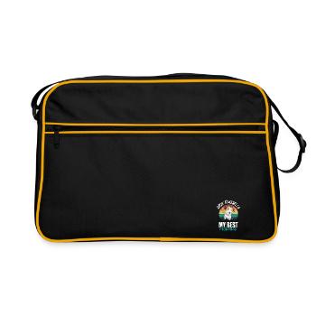 Jack Russell - Sac Retro - noir/or - Devant