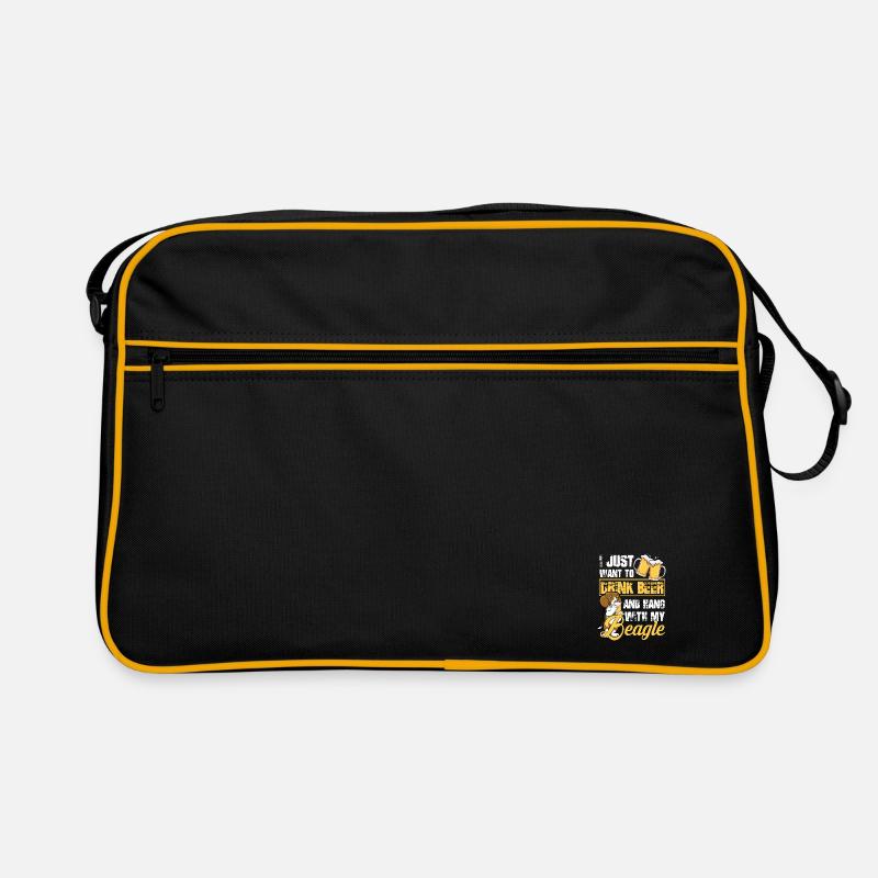 Bier Trinken Retro Tasche