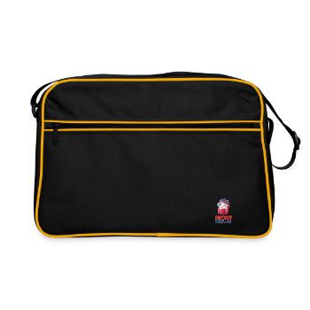 Pyjamas Christmas - Retro Bag - black/gold - Front