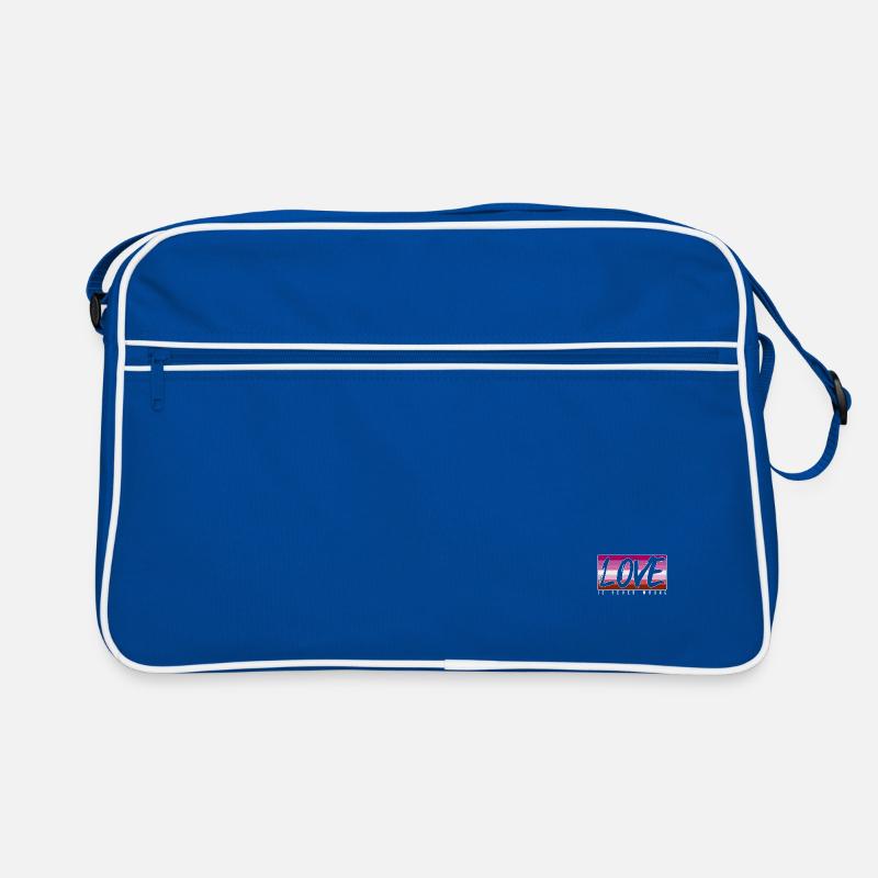 LGBTQ love is never wrong Retro Bag