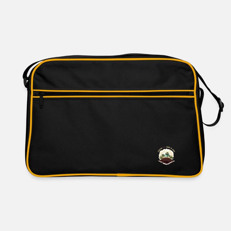 Welttag des Kaffees Retro Tasche
