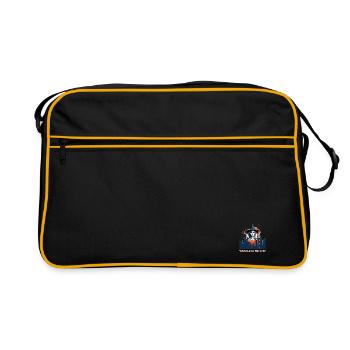 Spooky mood of Halloween - Retro Bag - black/gold - Front