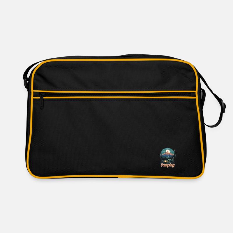 Forest Nature Trekking Adventure Retro Bag