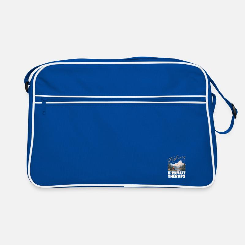 Fishing, Leisure, Contemplative, Quiet, Nature Experience Retro Bag