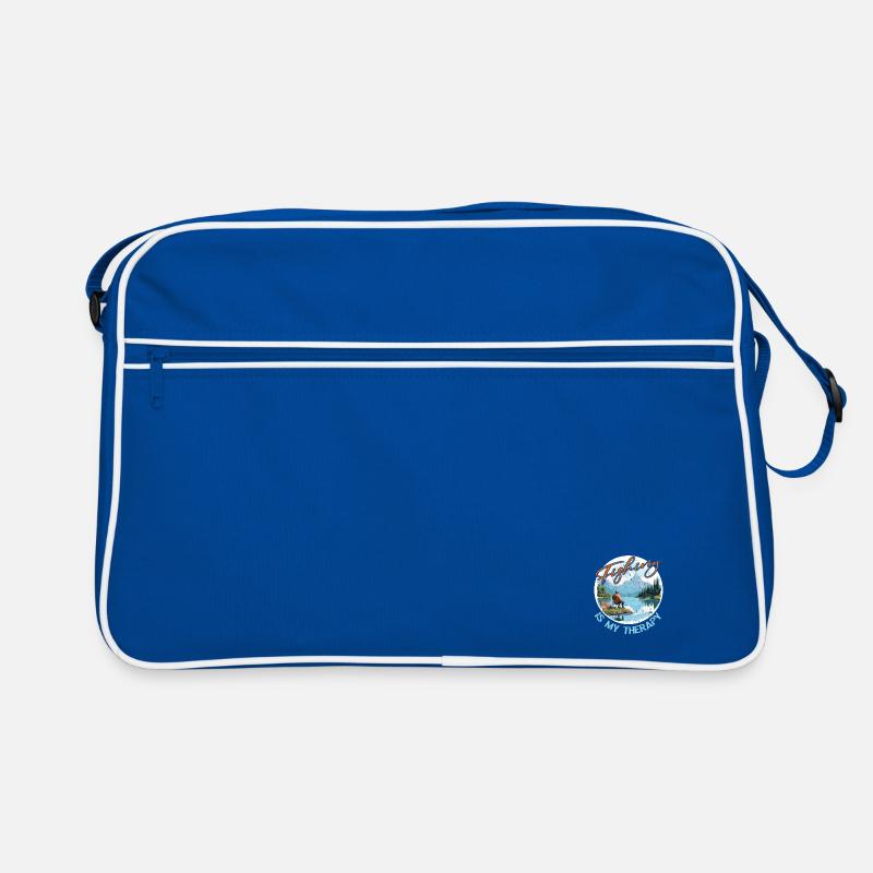 Fishing, Leisure, Contemplative, Quiet, Nature Experience Retro Bag