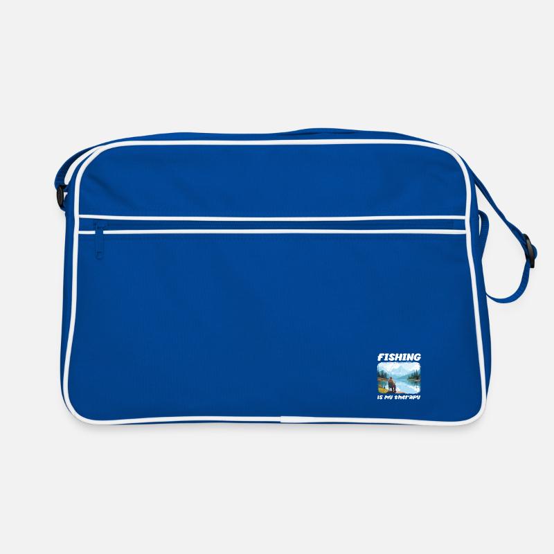 Fishing, Leisure, Contemplative, Quiet, Nature Experience Retro Bag