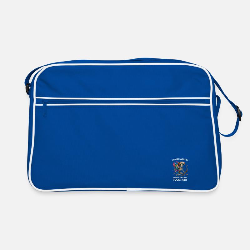 Cupidon unit les cœurs d’une seule flèche Sac Retro