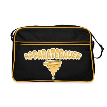 Constructeur d’appareils de style - Sac Retro - noir/or - Devant