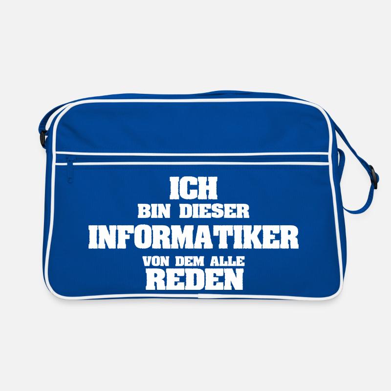 Work Computer Scientist Retro Bag