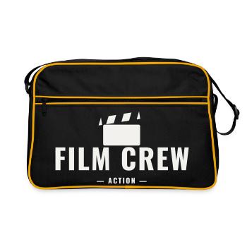 Équipe de tournage Action Réalisateur Équipe Production du film - Sac Retro - noir/or - Devant