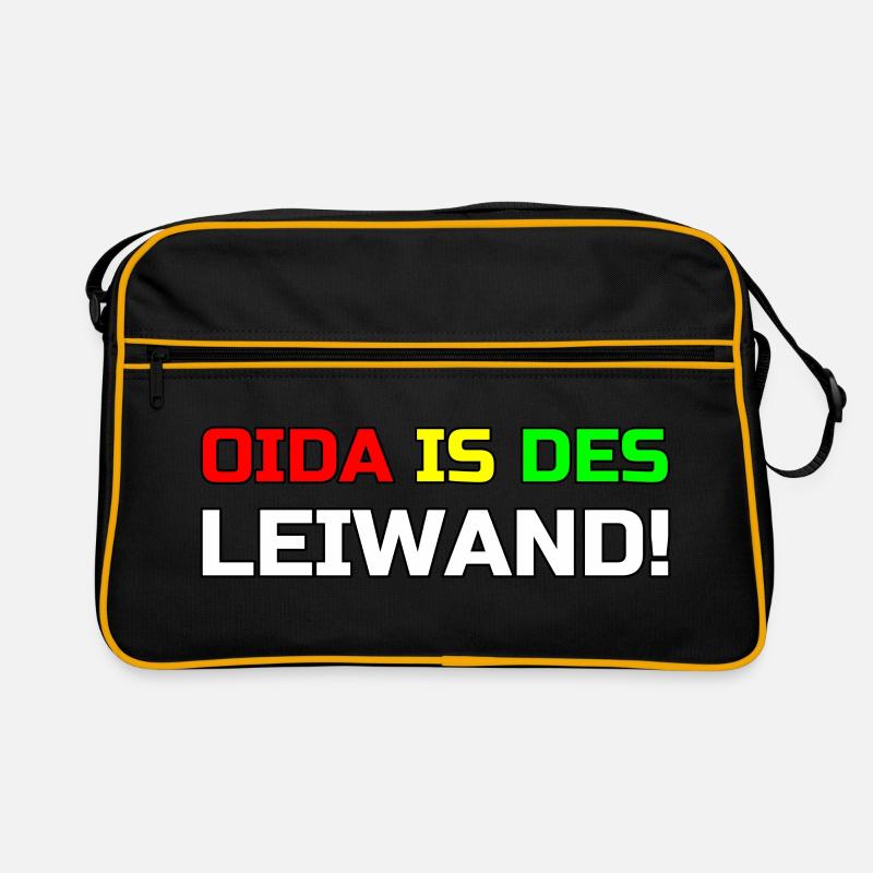 @OIDA IS DES LEIWAND Retro Tasche