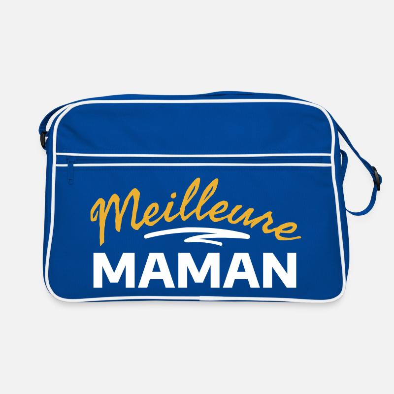 Vividly Colored Maternal Expression Design Retro Bag