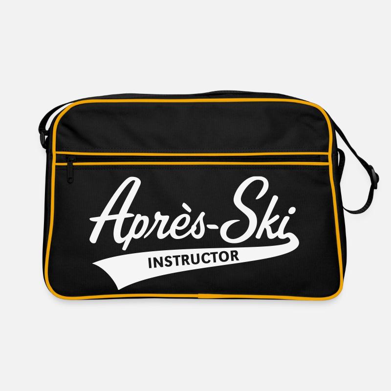 Après-Ski – Instructor (Schriftzug, Apres Ski / W) Retro Tasche